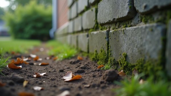 Comment éviter les infiltrations sur votre mur enterré