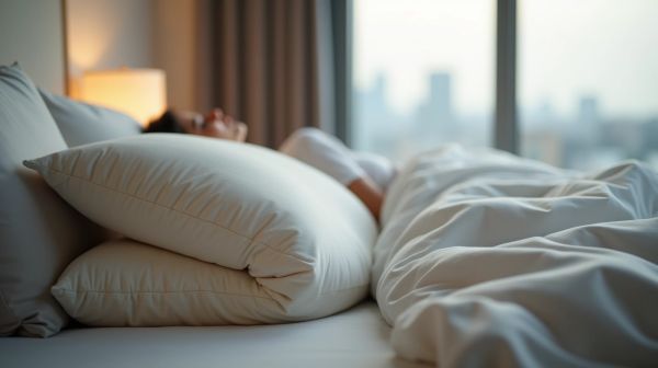 Essayez un oreiller ergonomique avec nuits d'essai gratuites